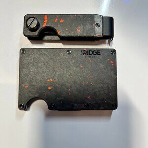Ridge Carbon Fiber Wallet with Red Accents - Daily Driver Kit
